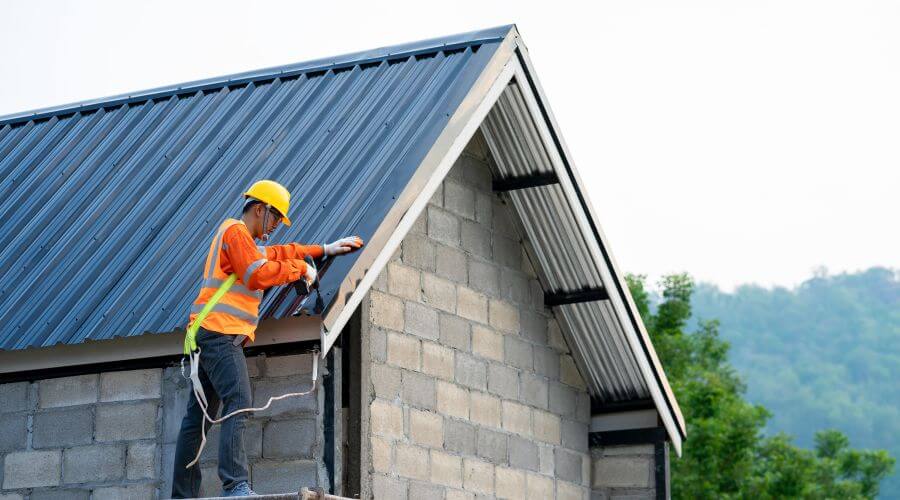 Professional metal roof installation in Modena, NY